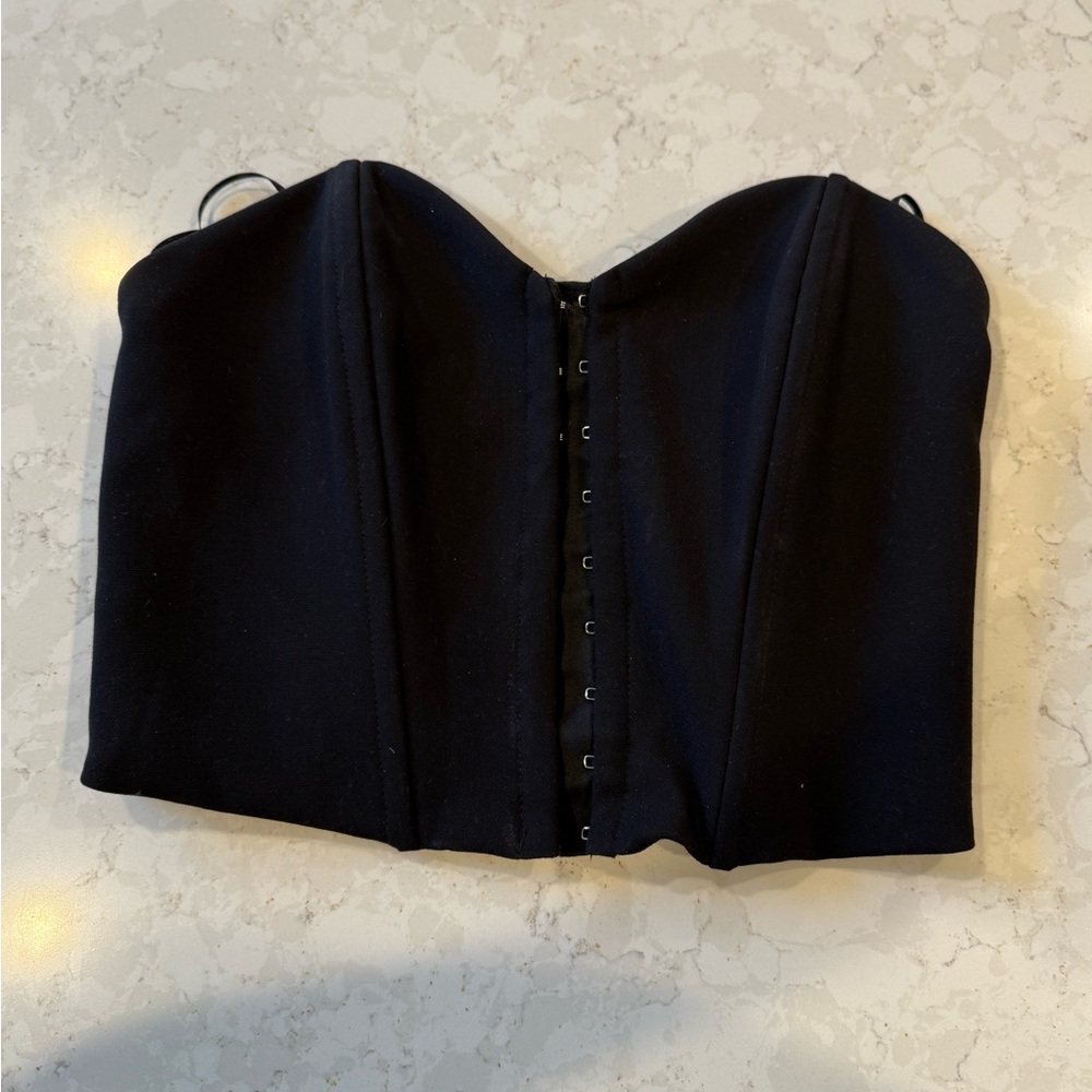 GB Girls Black Strapless Top